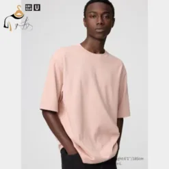 AIRism Cotton Oversized T-Shirt | Half-Sleeve (Unisex)