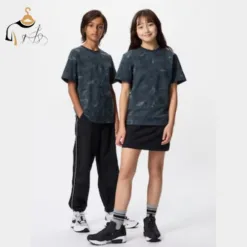 AIRism Cotton Graphic Crew Neck T-Shirt (Kids)